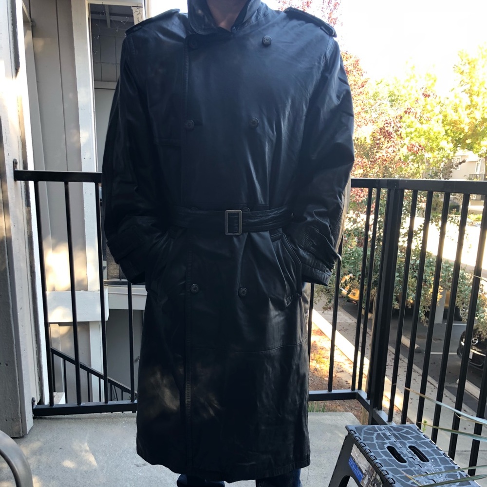 HOLLIES MENS TRENCH COAT